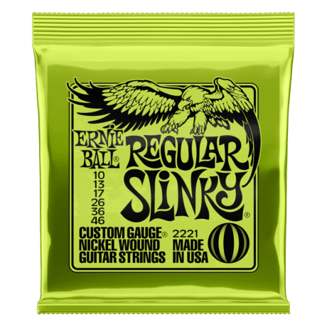 Ernie Ball Regular Slinky Electric Guitar Strings 2221